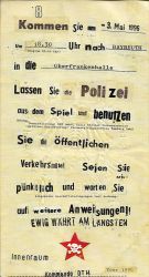 03.05.1996 Bayreuth - Ticket Rückseite