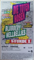 19.06.1987 Bayreuth - Ticket - Vorderseite