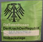 15.12.2012 Mannheim - Pass - No Backstage