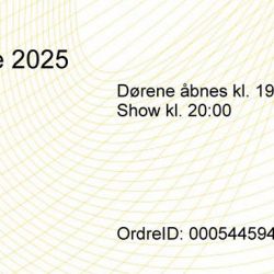 2025 08 29 Kopenhagen Vega Ticket 1777322224 951