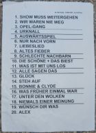 28.05.2026 Mailand - Setlist - 1