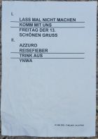 28.05.2026 Mailand - Setlist - 2