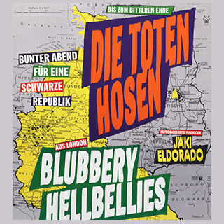 Ein bunter Abend für eine schwarze Republik Tourposter